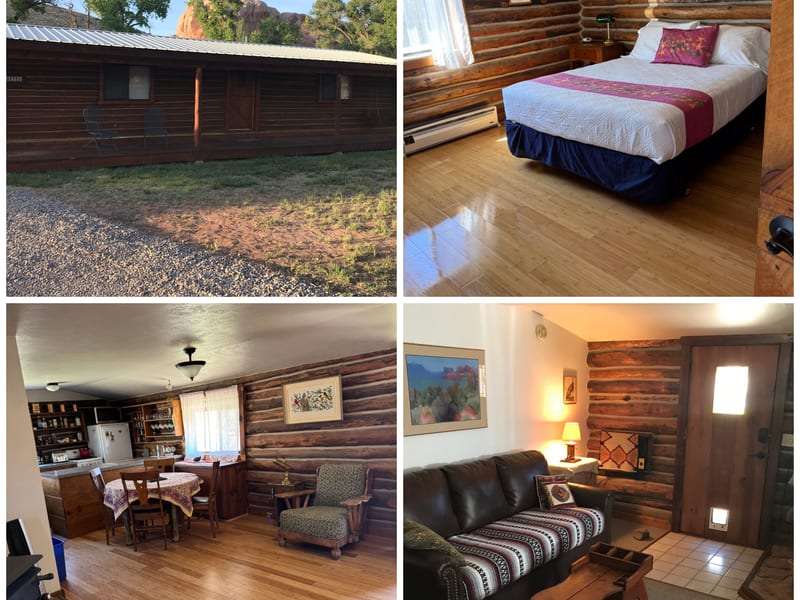 Rustic Pioneer Cabin